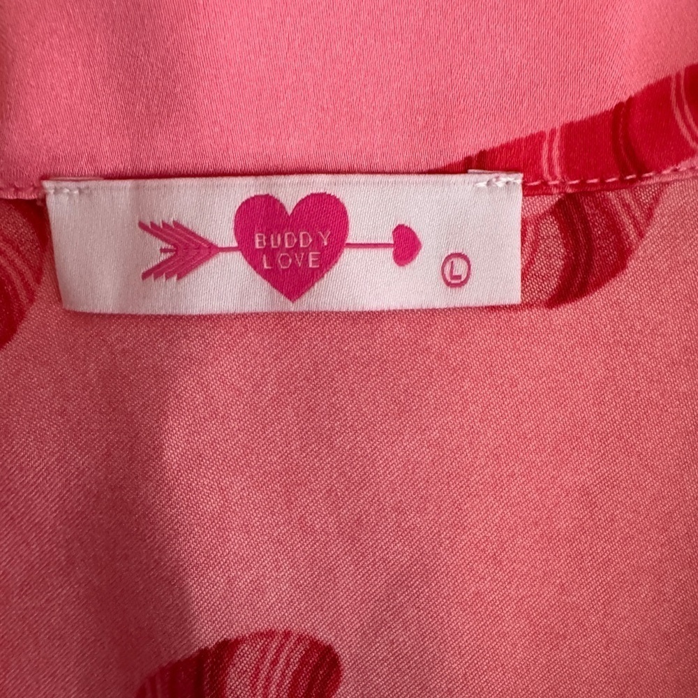 Buddy Love Pink Candy Cane Pajama Set - Picture 4 of 16
